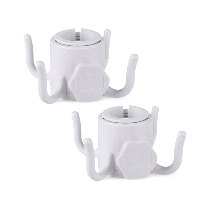 Anomasu® Easy-Hang 360° Beach Umbrella Organizer Hook 2Pcs