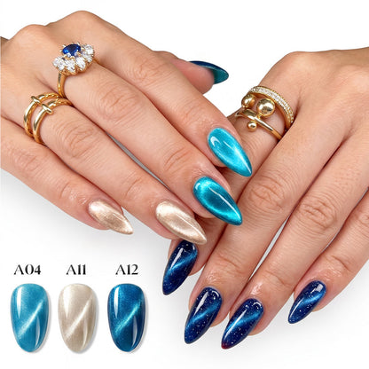 Anomasu® One Step Cat Eyes Nail Gel Pen Set