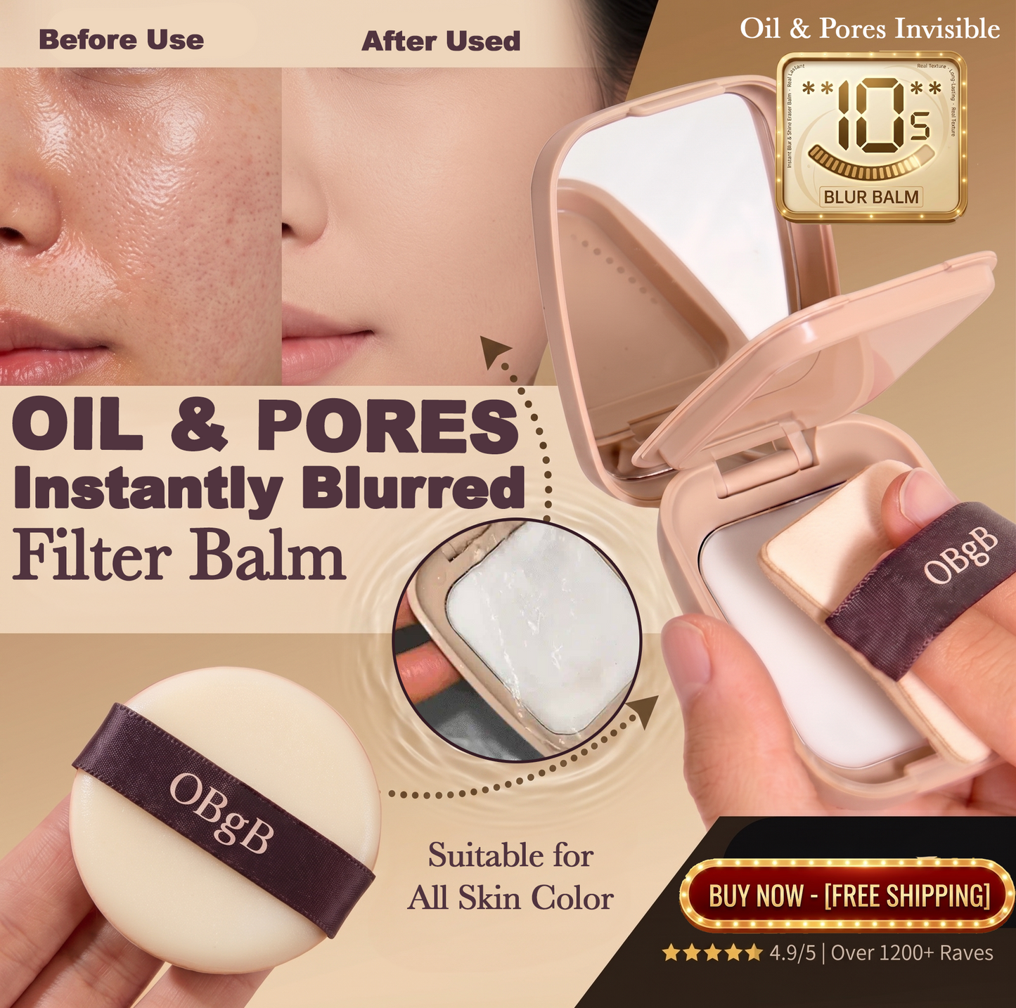 Anomasu® OBgB Instant Blur & Shine Filter Balm🪞