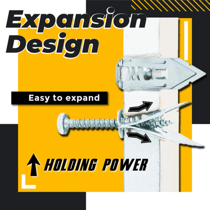 ✨Anomasu® Self-Drilling Drywall Anchors and Screws Kit