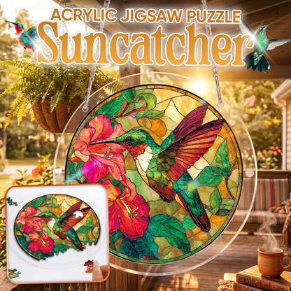 💐Anomasu® Acrylic Jigsaw Puzzle Suncatcher☀️