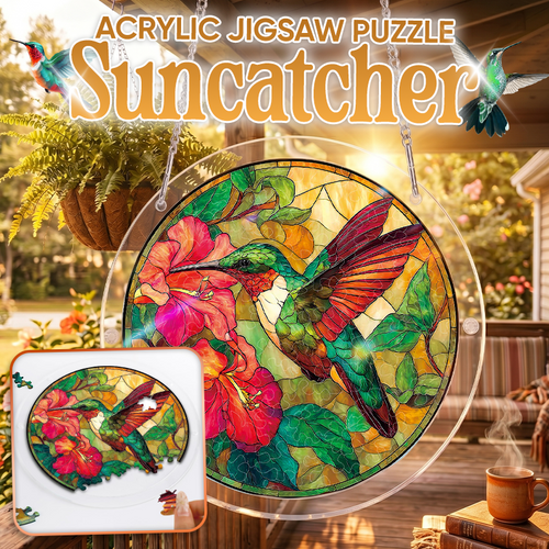 💐Anomasu® Acrylic Jigsaw Puzzle Suncatcher☀️