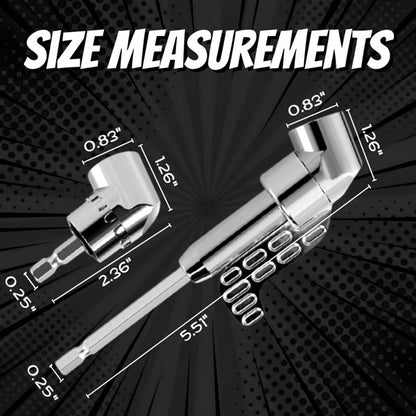 Anomasu®🔧105 Degree Right Angle Drill Adapter
